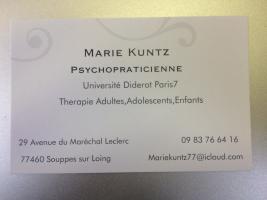 Portrait de MARIE KUNTZ